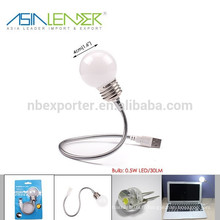 BT-4823 0.5 W 30 Lumen Flexible USD Powered LED USB Light